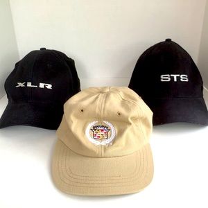 3 Cadillac Baseball Caps.